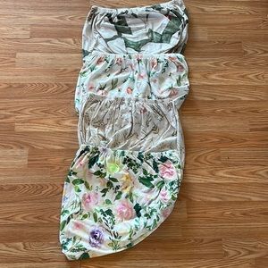 4 Pobibaby mini crib sheets